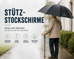 Stütz- / Stockschirme