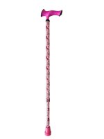 Gehstock Escort höhenverstellbar Paisley Pink