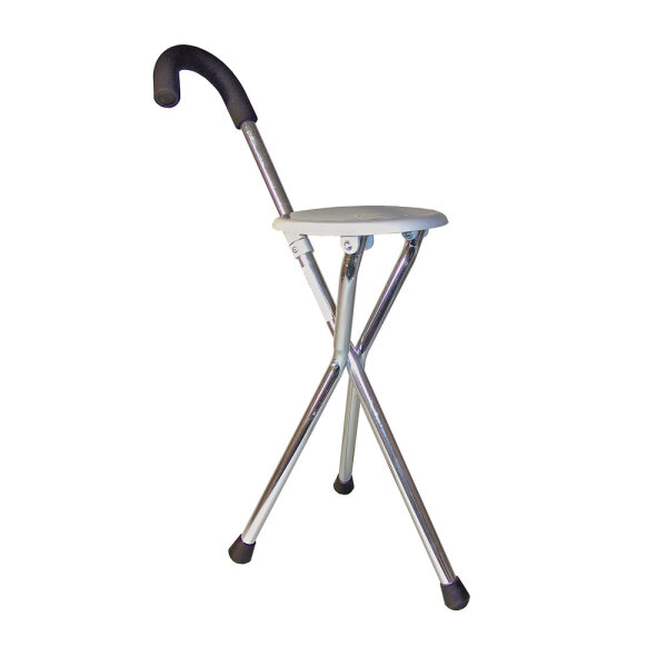 Gehstock mit Sitzfläche