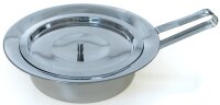 Steckbecken aus Edelstahl 30 cm
