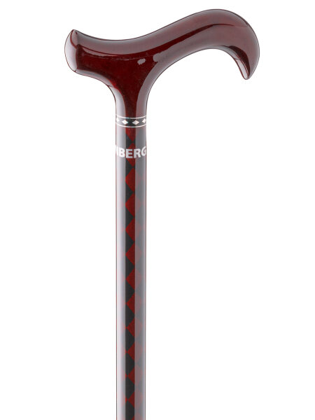 Gehstock Derbygriff Carbon Raute