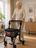 Indoor-Rollator Actimo Home mit Korb und Tablett, schmal,...