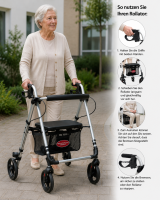 Rollator Actimo® Light - silber