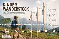 Kinderstock Wanderstock Marschierer Natur