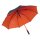 Euroschirm City-Regenschirm Langschirm birdiepal seasons, schwarz / orange, Stockschirm, Automatik, Lichtschutzfaktor 50+