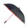 Euroschirm City-Regenschirm Langschirm birdiepal seasons, schwarz / orange, Stockschirm, Automatik, Lichtschutzfaktor 50+